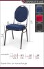 Banket rakásolható konferencia szék, festett fémváz, erős szövet kárpit 43x93x40cm