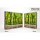 Italy style 02 erdő dekorképekkel díszített modern tolóajtós gardrób 160-239cm
