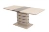 Aurél asztal 140-es Cappuccino + 6 db Geri sötétbarna szék