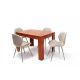 Kis Félix asztal 120-as Calvados + 4 db Ervin Beige szék
