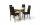 Kis Mokka asztal 80-as Sonoma + 4 db Geri Barna szék