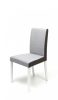 Mokka asztal 120-as Fehér + 6 db Kanzo Fehér és szövetes szék