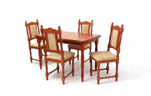 Kis Wénusz asztal 120-as Calvados + 4 db Wénusz Calvados szék