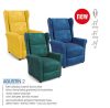 Agustin 2  relax fotel 104x74x92cm