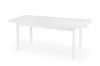 Florian bővíthető fehér étkezőasztal 160+68x90x76cm
