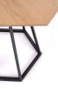 Herman szögletes étkezőasztal 110x95cm