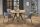 Mozambik kerek étkezőasztal 120x75cm