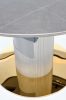 Muscat bővíthető kerek étkezőasztal 120+40x120x76cm