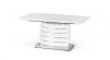 Onyx nyitható modern fehér étkezőasztal 160+40x90x76cm