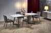 Tiziano étkezőasztal egyedi lábakkal 160+60x90x76cm