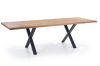 Xavier bővíthető étkezőasztal erős asztallap 160+2x45x90x76cm