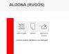 Aldona rugós heverő 160x200 cm
