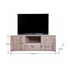 Grand typ13 TV-asztal, sonoma tölgy színben 140x55x51 cm