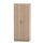 BETTY 2 BE02-003-00 2 Ajtós szekrény polcokkal, sonoma tölgyfa vagy bükkfa színben, 90x56,6x220 cm