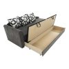 Emu klasszikus kanapé ágyfunkcióval, szürke Novalife kárpittal 197x78x75 cm