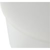 RUPERT dohányzóasztal, fehér/fekete extra magas fényű HG 130x70x45 cm