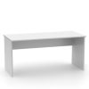 JOHAN NEW 01 PC asztal / íróasztal, sonoma tölgyfa / szilvafa / fehér színben