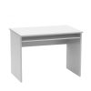 JOHAN NEW 02 PC asztal / íróasztal, sonoma tölgyfa / szilvafa / fehér színben