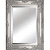 MALKIA TYP 6 tükör ezüst színű fakerettel, 60x90 cm