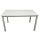 ASTRO NEW étkezőasztal, fehér/dió színben 110x70x74 cm
