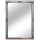 MALKIA TYP 11 Tükör elegáns fakerettel, ezüst színben 66x96 cm