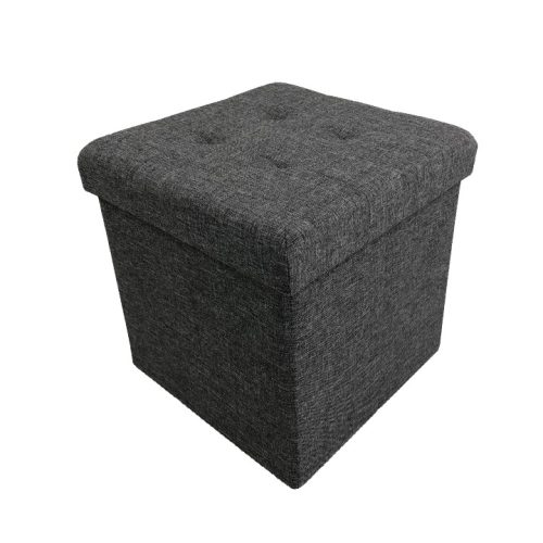 FALON ülőke, sötétszürke, 49x32x52,5 cm