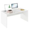 RIOMA TYP 16 Íróasztal, grafit és fehér / san remo és fehér színben
