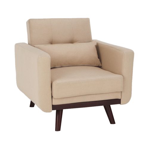 Arkadia ágyazható fotel, mélytűzött kárpitozás 200x85x85 cm