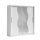 BIRGAMO TYP 1 Tolóajtós gardróbszekrény, fehér és sonoma tölgy színben, 205x63x215 cm