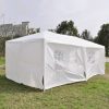 TEKNO TYP 2 Kerti Party sátor, fehér színben 3x6m