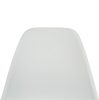 SINTIA étkezőszék, fehér/natúr színben, 46x53x84,5 cm 