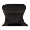 Tenal Design fotel szürkésbarna TAUPE velvet anyag, 69x74,5x104 cm 