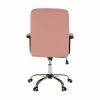 RULIS irodai szék, rózsaszín textilbőr, 60x61x96-106 cm