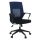 DIXOR irodai szék, sötétkék/fekete színben, 58x51x97-103 cm