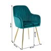 ADLAM dizájn fotel, háromféle színben, 45x44x84 cm 
