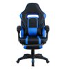 GUNNER irodai/gamer szék,  kék/fekete színben, 59x62x110-120 cm 