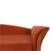 Patryk kanapé, narancssárga-égerfa 215x78x75 cm