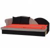 DIANE kanapé ágyfunkcióval, narancssárga-bézs, jobb oldali kivitel 197x75x78 cm